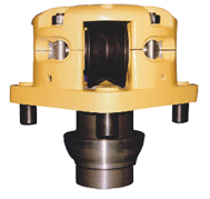 A connecting adapter between Rotary table and Kelly available in pin drive and square drive defining...